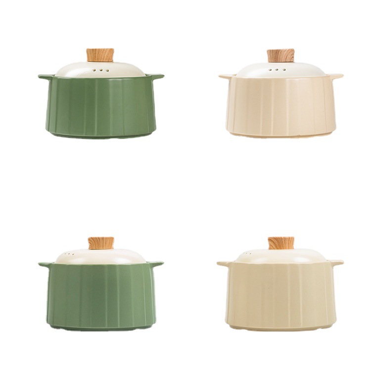 Japanese-Style Casserole Stew Pot Household Gas High Temperature Resistant Clay Pot Rice Soup Pot Soup Pot Gas Stove Large