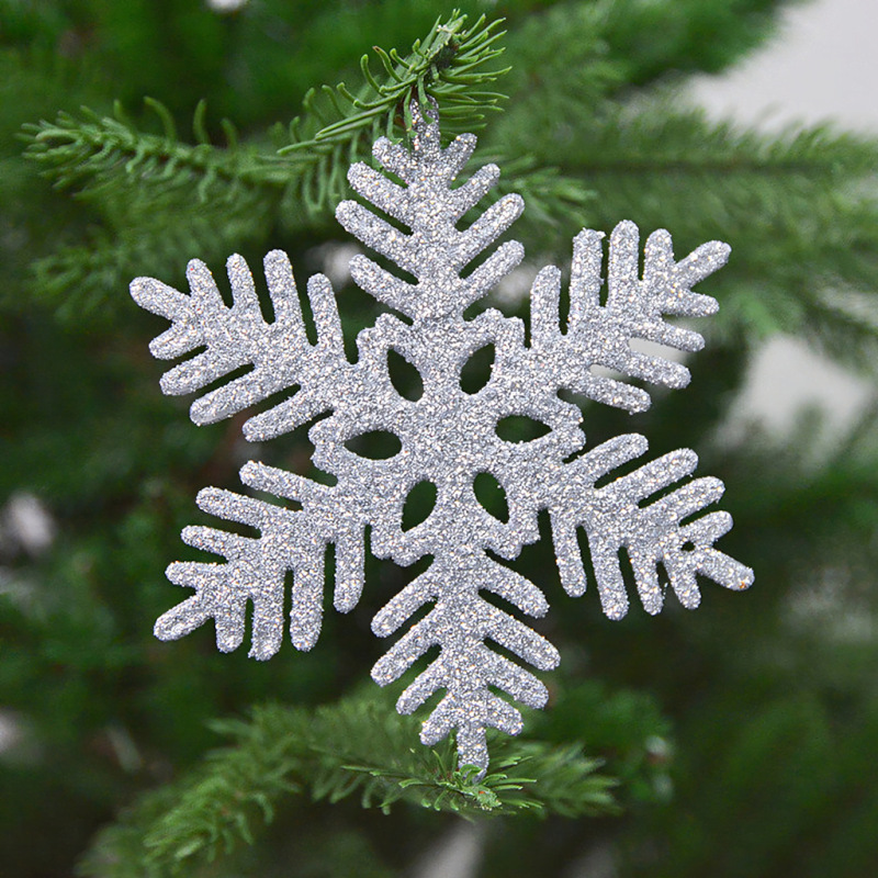 起爆金5cm 7cm 10cmクリスマスツリー藤条クリスマス雪花雰囲気装飾ストラップクロスボーダー工場直販|undefined