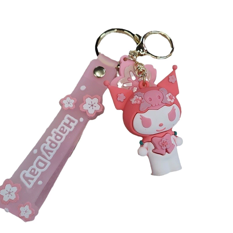 Брелок (Sanrio) коллекция Sakura, мягкий PVC-талисман, подарок на день рождения, 5 цветов