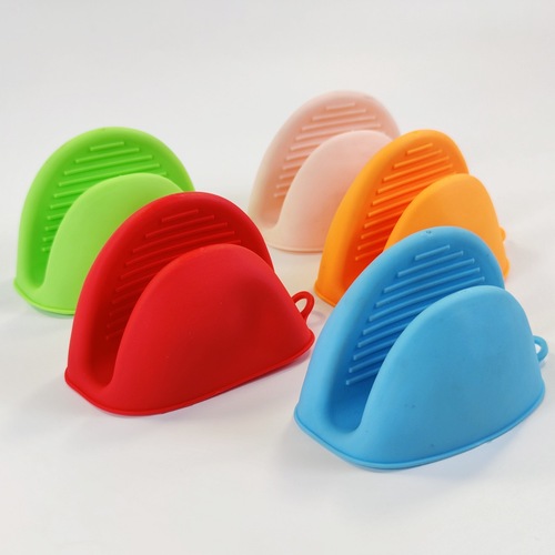 Kitchen heat-resistant tongs, microwave and oven tongs, shark mouth heat-resistant gloves, high-temperature-resistant tongs