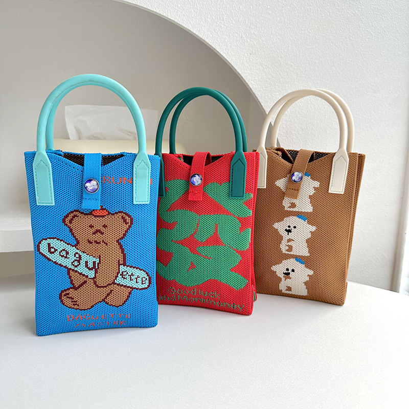 Bolsa de nicho diseño nuevo mini fortuna teléfono bolsa femenina estilo coreano versátil pequeño portátil monedero bolsa de mensajero