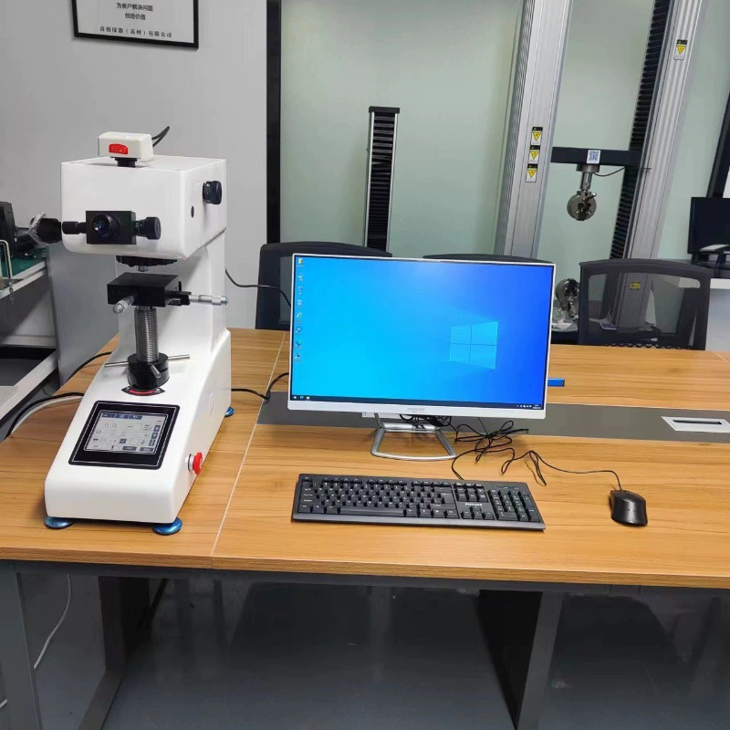 Измеритель твердости Vickers автоматической башенки экрана касания большого экрана микро-MHV-1000Z микро-измеритель твердости