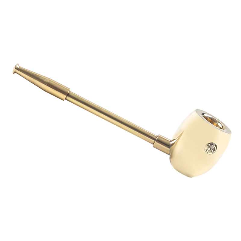 Thickened Copper Pipe Stem Dry Tobacco Bag Pot Tobacco Pipe