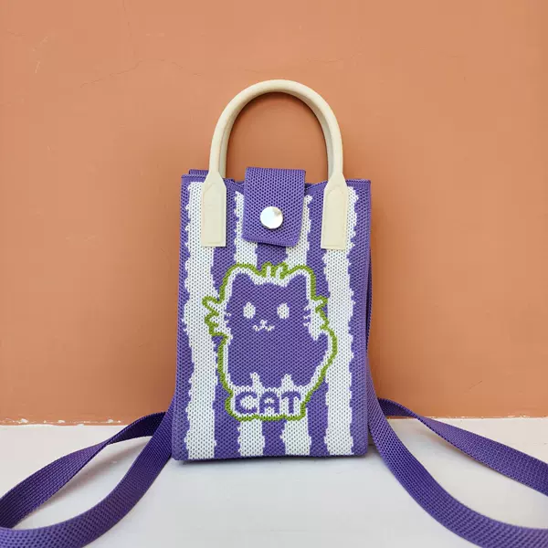 Glowing cat (purple)