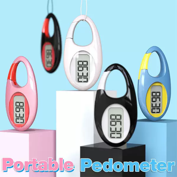 Sports Pedometer, Compact Mini 3D Electronic Pedometer, Pet, Elderly, Children, Running Pedometer, Gift Wholesale