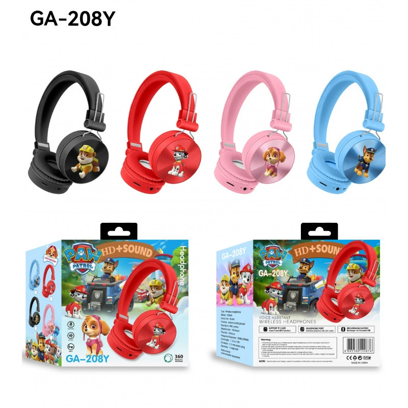 AH-806 Bluetooth гарнитура беспроводной мультяшный Kulomi Stichi Mario Bluetooth гарнитура оптом
