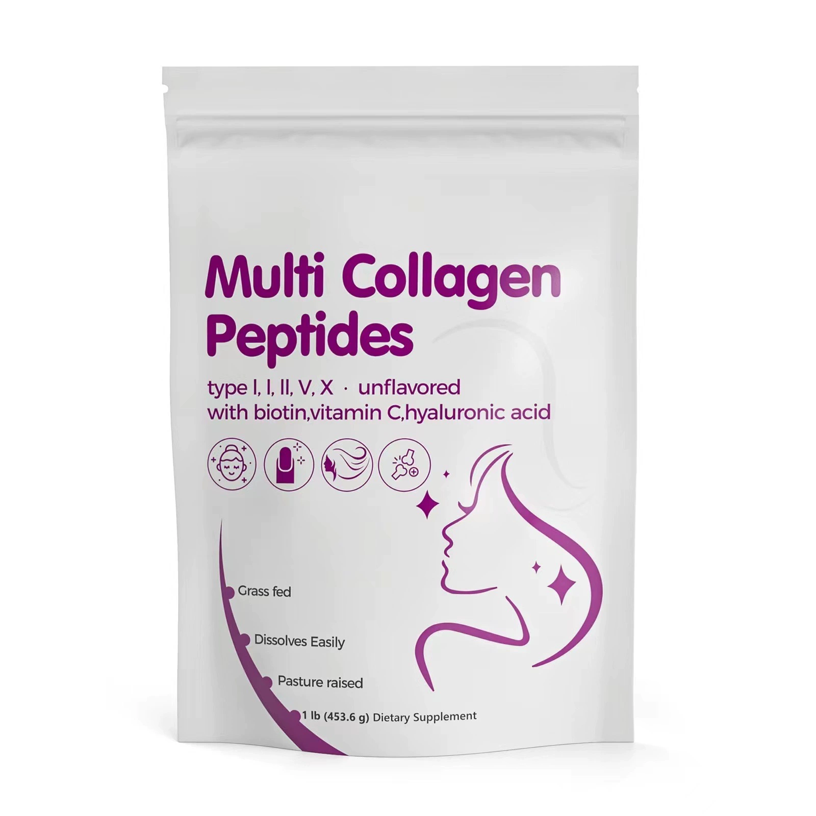 TK hot -selling collagen powder Multi Collagen Peptides Powder Factory