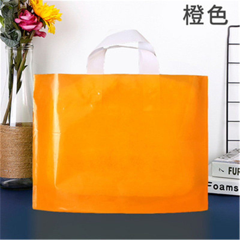 Bolsa de plástico simple engrosada tienda de ropa para niños bolsa caja de zapatos bolso maquillaje bolsa de regalo bolsa de logotipo de embalaje