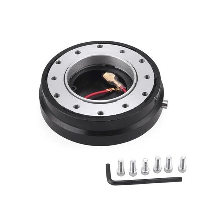 Cross-border car thin modified steering Steering wheel - black