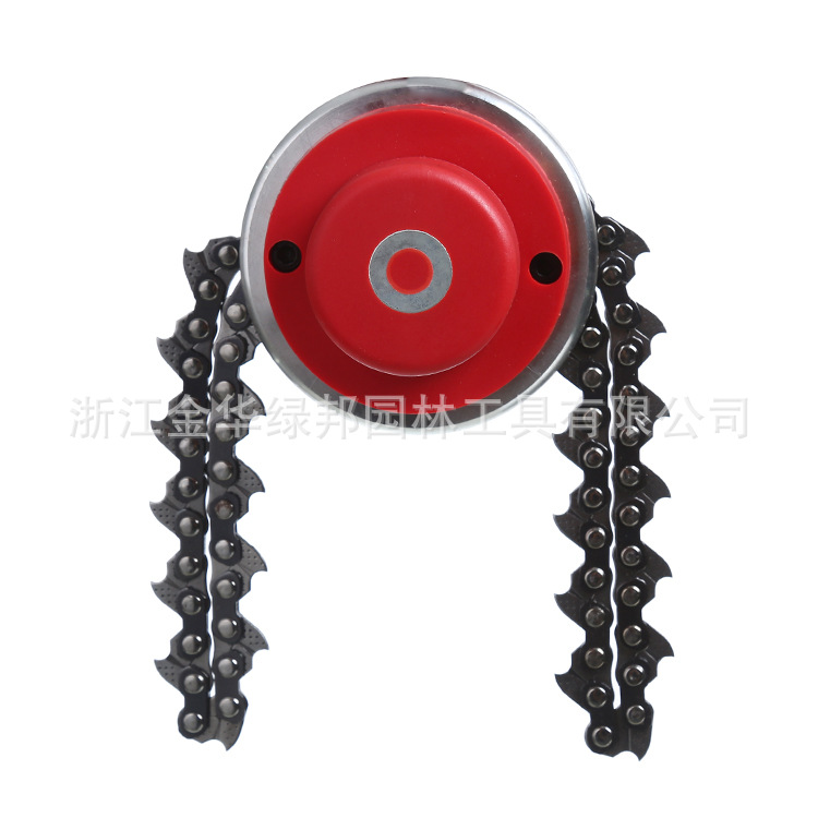 割灌机打草头新款尼龙锄草头割草机链条打草头
