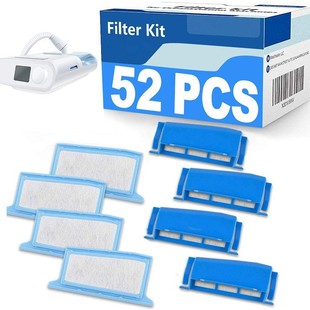 52 pieces philips weikang ventilator filter cotton DS500/DS700 filter cotton DreamStation filter screen