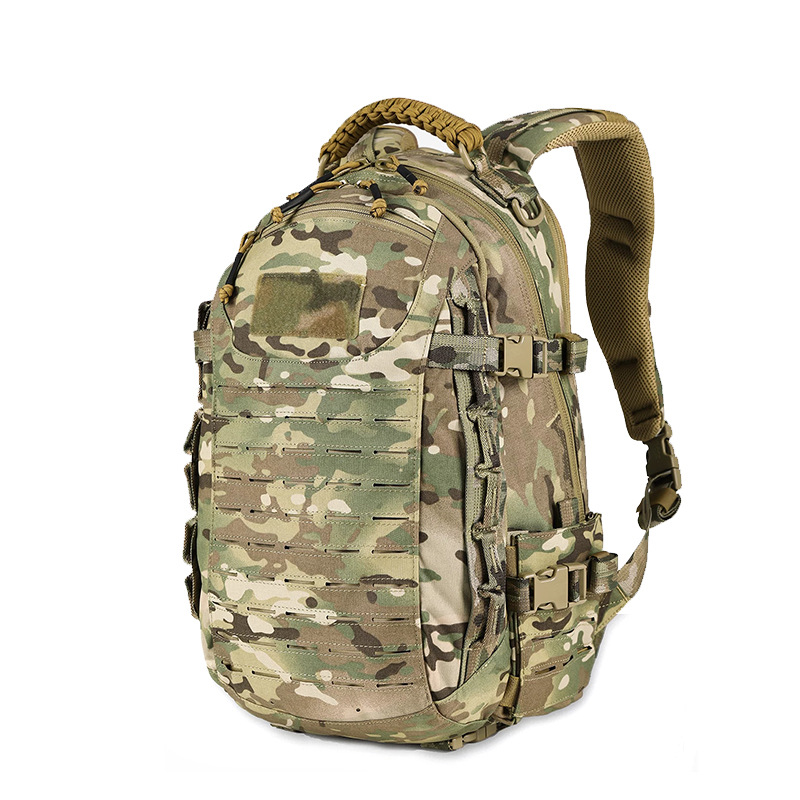 Mochila Táctica de Camuflaje de Tela de Oxford Impermeable y Transpirable para Deportes al Aire Libre image 8