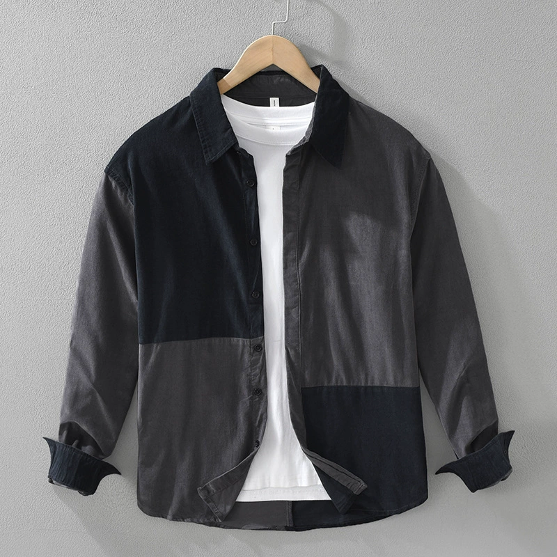 Japanese universal shirt for leisure, oversize
