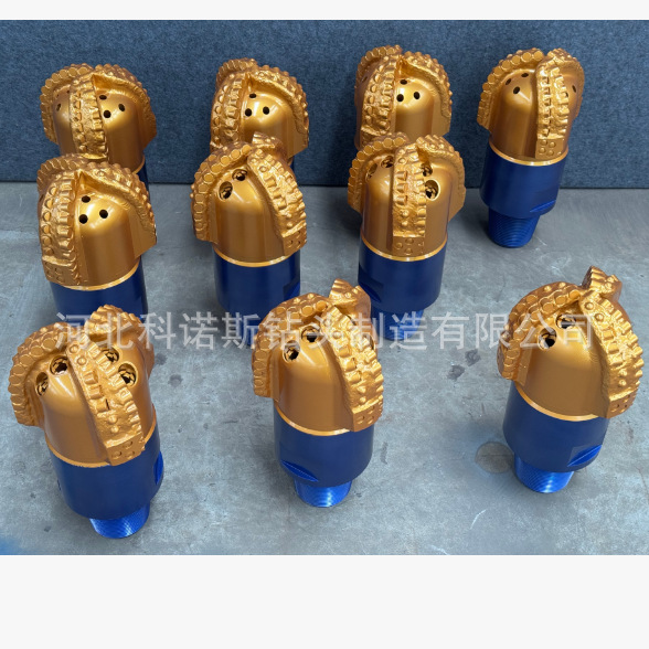 科诺斯源头厂家供应8 1/2三刀翼PDC钻头 金刚石复合片钻头