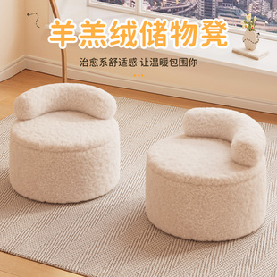 Toy Storage Stool, Storage Stool, Sofa Stool, Living Room Small Bench, Entry Shoe Changing Stool, Storage Box Storage Stool