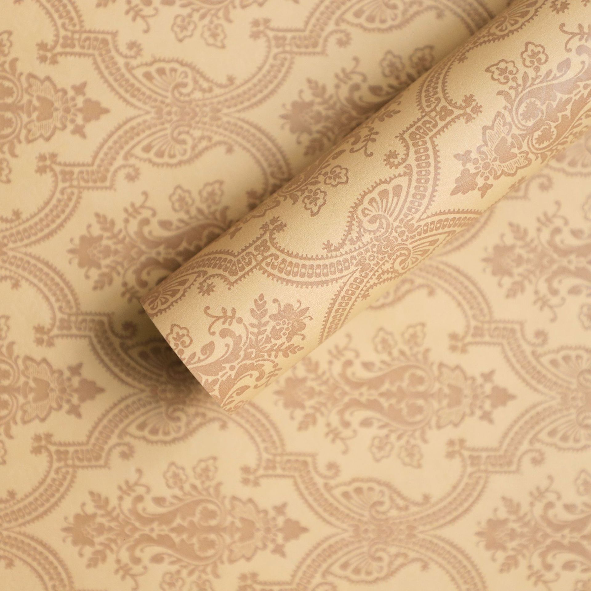 Materiales de embalaje de ramo de papel barroco algodón de alta calidad impermeable flor flor florista materiales de embalaje floral al por mayor