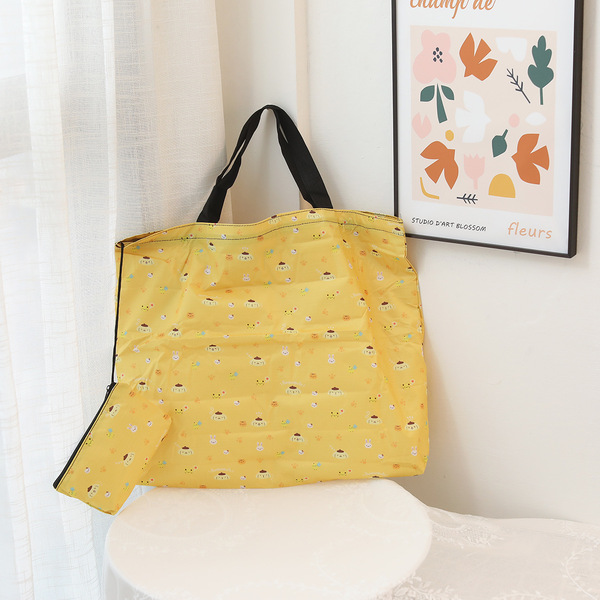 Cartoon handheld big shopping bag