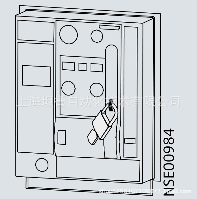 西门子WL框架储能机构操作手柄挂锁3WL9111-0BA71-0AA0 正品