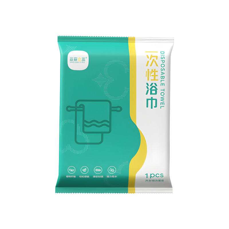 使い捨てバスタオル 圧縮タオル 純綿 厚手 フェイスタオル ホテル用品 個別包装 携帯用 圧縮式|undefined