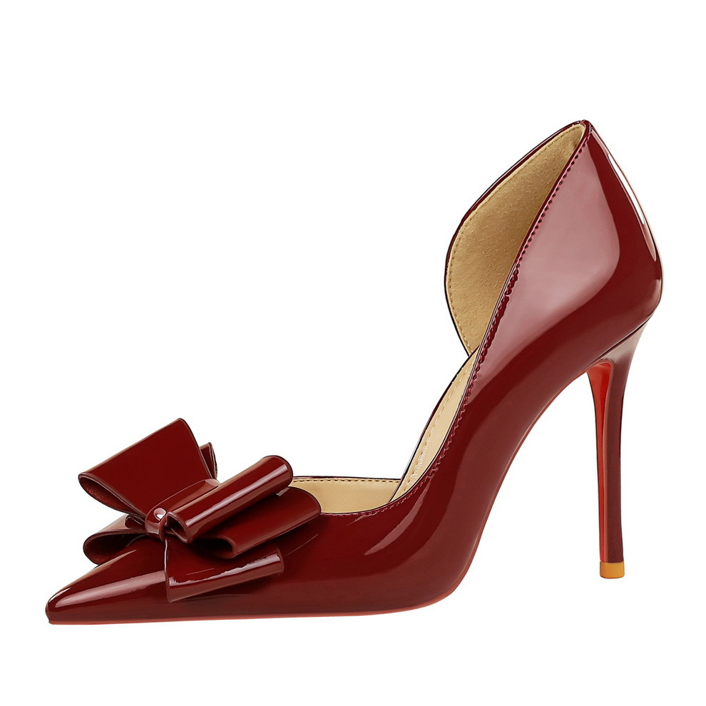 Elegante High Heel Pumps Mit Roter Sohle Für Damen_voghion.com