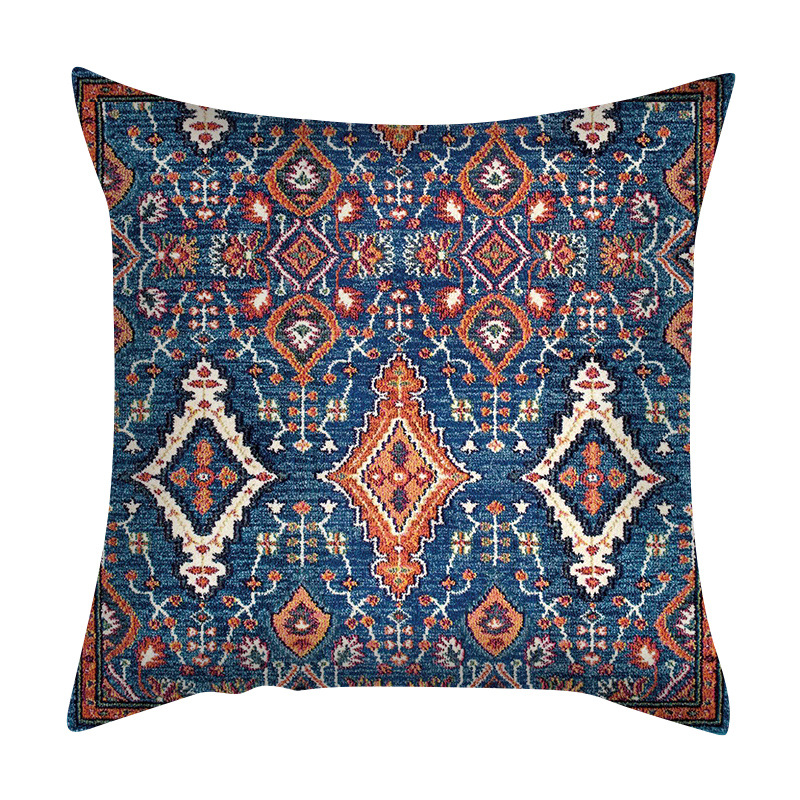 Ethnic Style Geometric Fibre Peach Skin Pillow Cases display picture 2