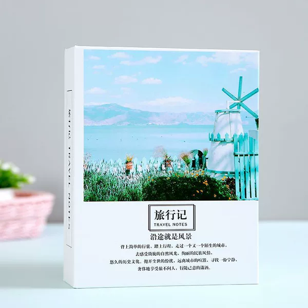Large travel notes (6 -inch plastic/200 photos)
