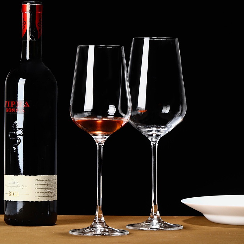 Tazas de vino de cristal, tazas de champán, tazas de vino blanco europeas, tazas de vino comerciales de alta calidad