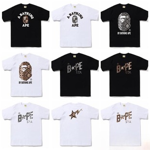 BAPE���b24�꽛��ϵ���ﶬ�Բ�Գ����ĸ�D��ӡ���ϼ�����T������