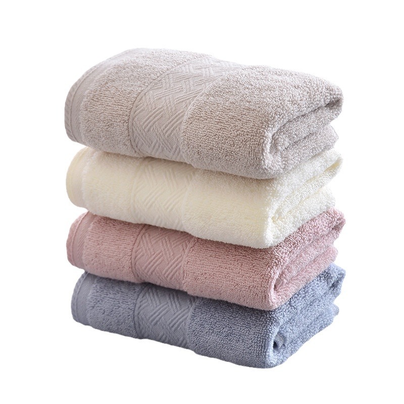 Langstapeliges Baumwollhandtuch, reine Baumwolle, dick, für Erwachsene, weich und saugfähig, geeignet zum Gesichtwaschen, Geschenkidee_voghion.com