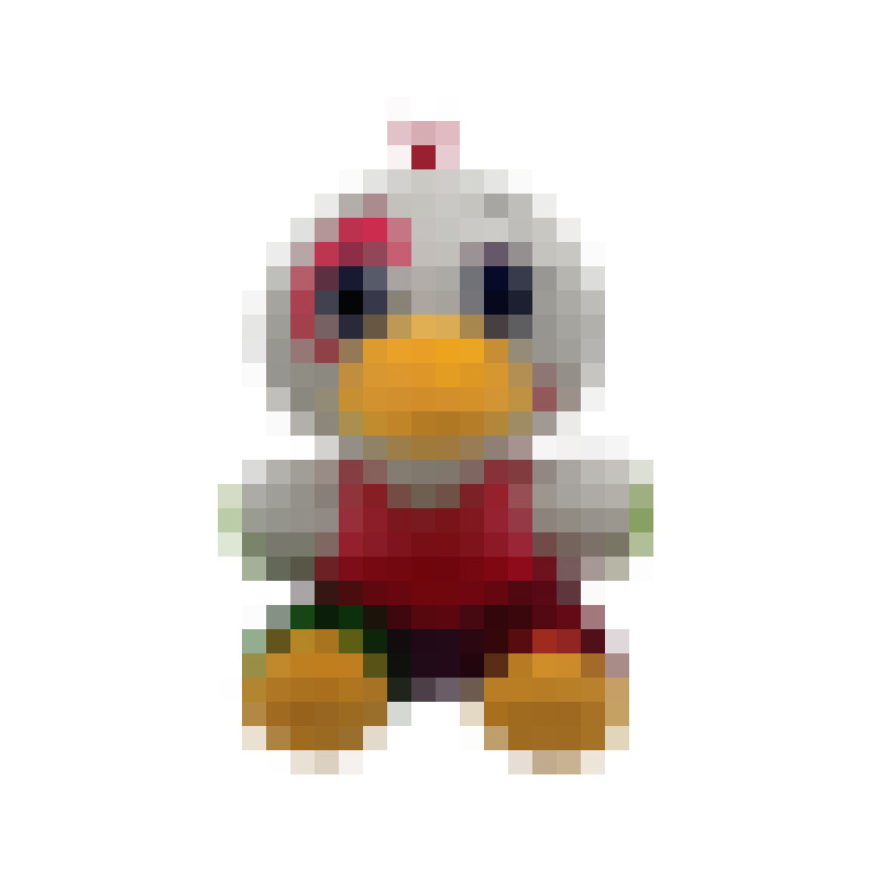 Flower duck / 18cm
