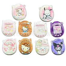 双面印花飞天小女警拓麻歌子游戏机吊孔通孔串散珠笔 diy手工配件