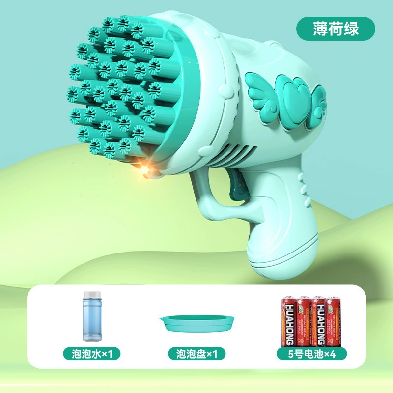 Electric astronaut, handheld bubble gun, automatic bubble machine, toy, internet celebrity, fully automatic