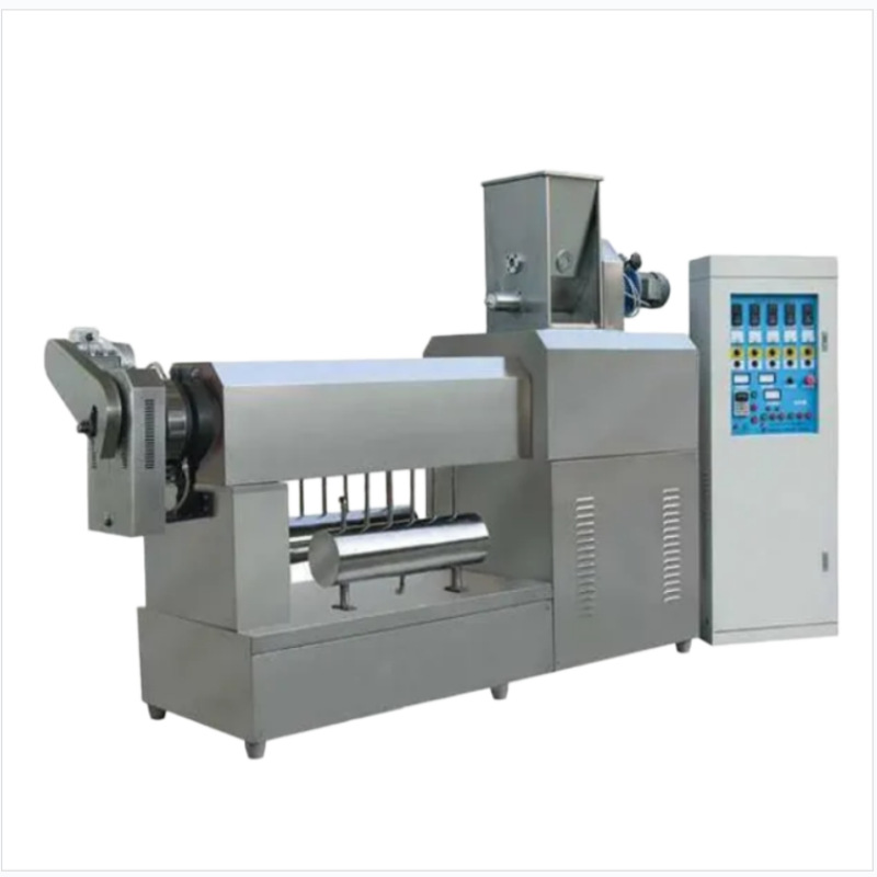 extrusora de tornillo único extrusora de macarrón automática de macarrón para línea de producción de pasta grande