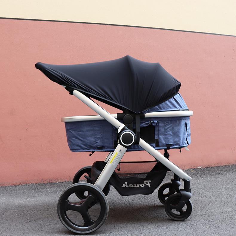 Upf50+ Anti-Uv Stroller Sunshade Sun Protection Cover Stretch Breathable Stroller Sunshade Amazon