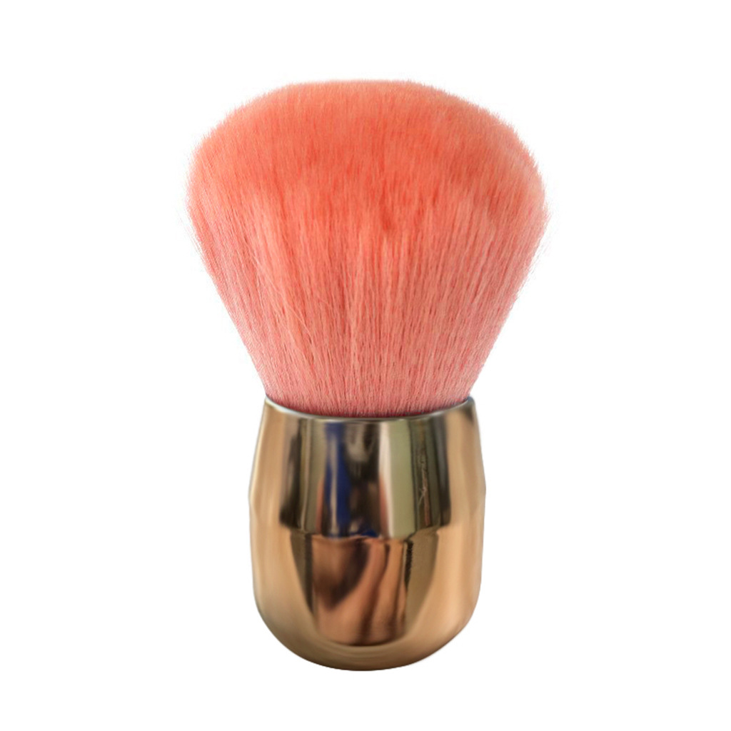 Mushroom Head Powder Brush Hair Soft Uña Polvo Brush Limpieza Uña Polvo Brush Maquillaje Blush Brush Herramientas de maquillaje