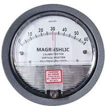 机械式微压差表养殖用差压表洁净室指针式微压表风压60pa正负压表