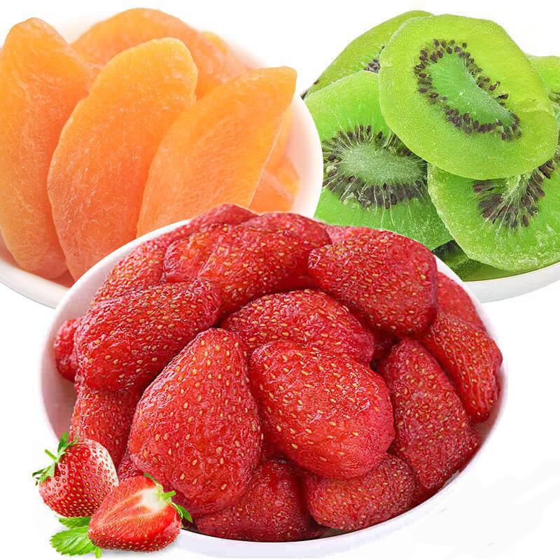 Strawberry dry wholesale Dried mango Yellow peach Kiwi Dry Fruits Dried fruit Hawthorn Article leisure time Snack spree