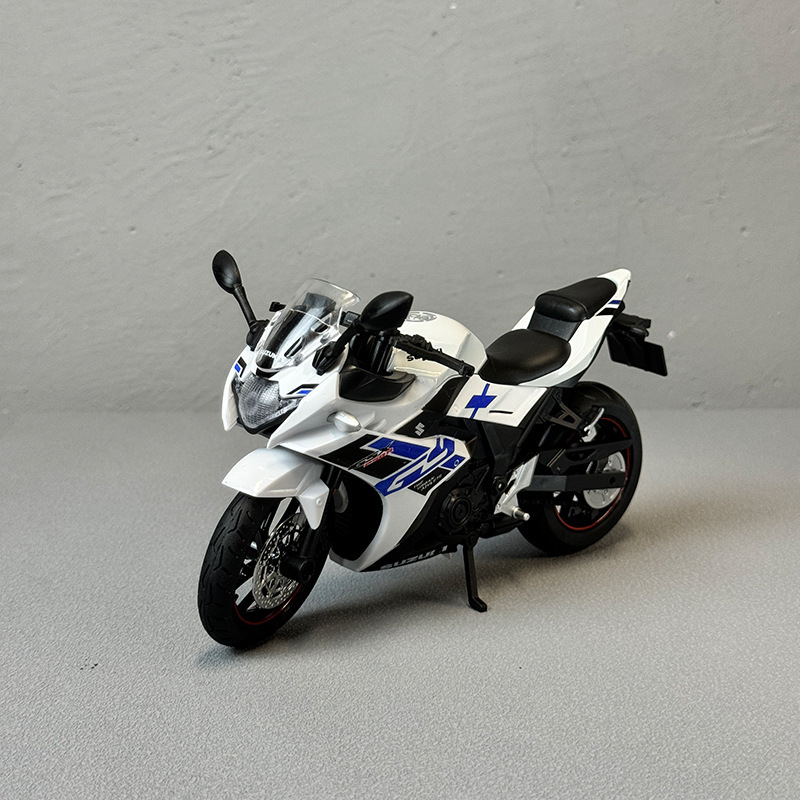 Kawasaki H2r modelo de motocicleta aleación locomotora colección decoración Ducati niño figura cumpleaños regalo de Navidad