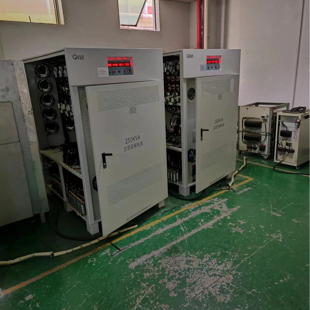 ŷ����˹250KVA��Ƶ��Դ������ݸ�ҵ糧�����120V 60HZ��220V 60