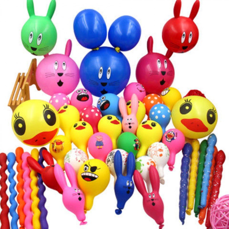 50 두꺼운 특수 모양의 만화 믹스 + 공압 튜브 드래그로드 아이 스티커