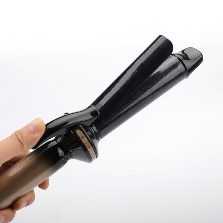 MESKY可定制批发液晶显示单管电动卷发器陶瓷釉涂层远红外卷发器