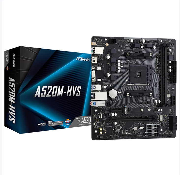 适用于华擎（ASRock） A520M-HVS主板 支持5600G/5700G/5500
