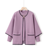 中老年女装针织外套毛衣洋气套装妈妈款春秋季两件套开衫上衣服，女装套装/套裙，妃慕昵服饰