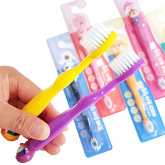 Imported from South Korea, Boppley Pororo Children's Toothbrush for Cleaning, Gum Massage, Soft Hair, Cartoon Toothbrush for Babies