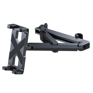 Cross-border multifunctional car rear pillow mobile phone bracket car telescopic rear phablet universal rotating bracket