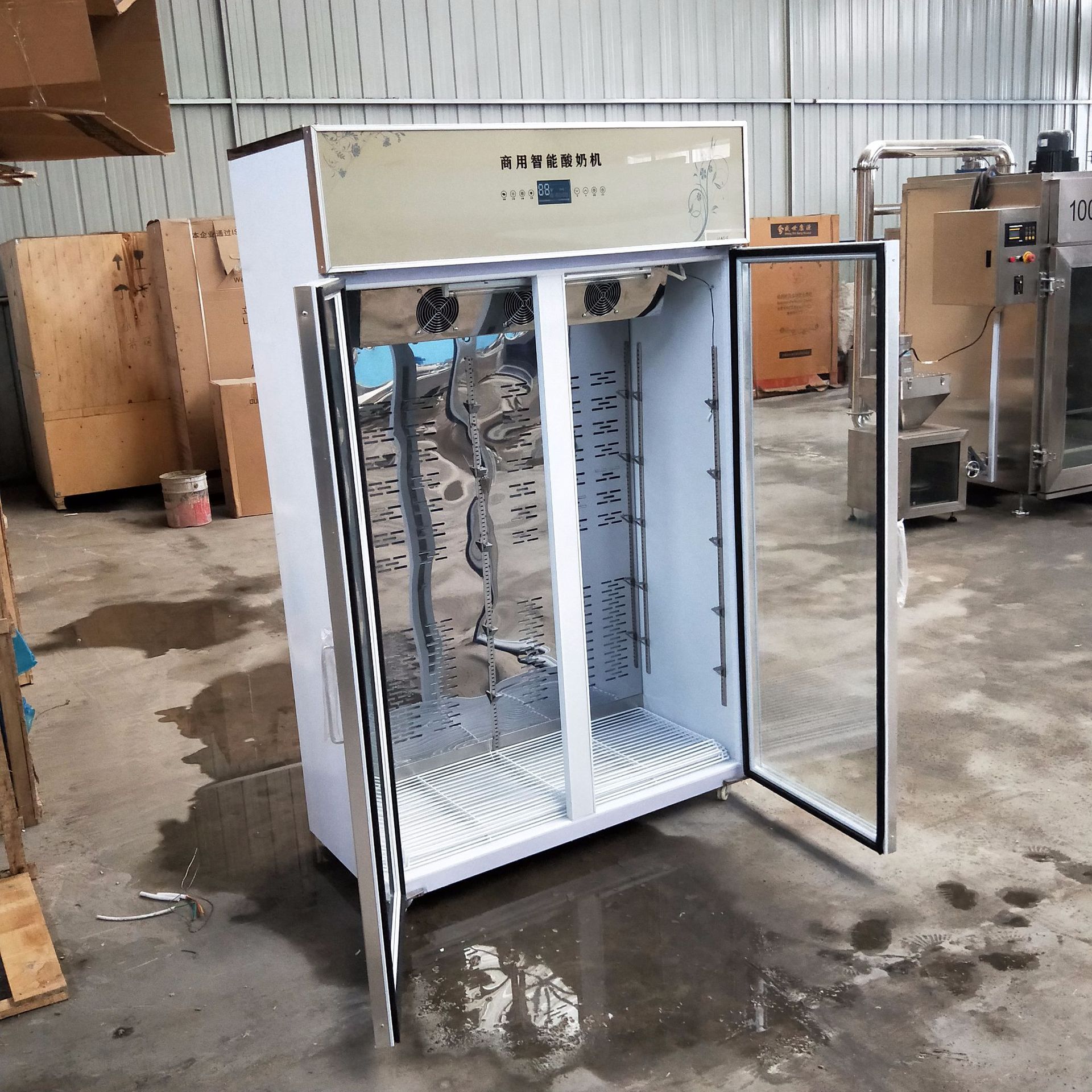 消毒碗柜茶水消毒柜酒店餐厅柜 低温冷藏柜 酸奶机冷藏发酵一体机