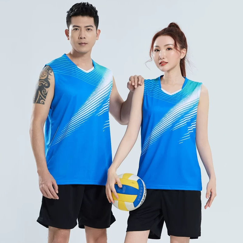 Volleyball uniform sleevless for training for men and women
