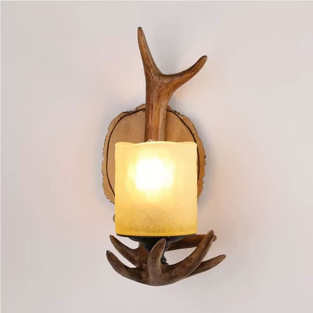Retro sconce, creative lights, lantern for bed for mirror, front headlights, American style
