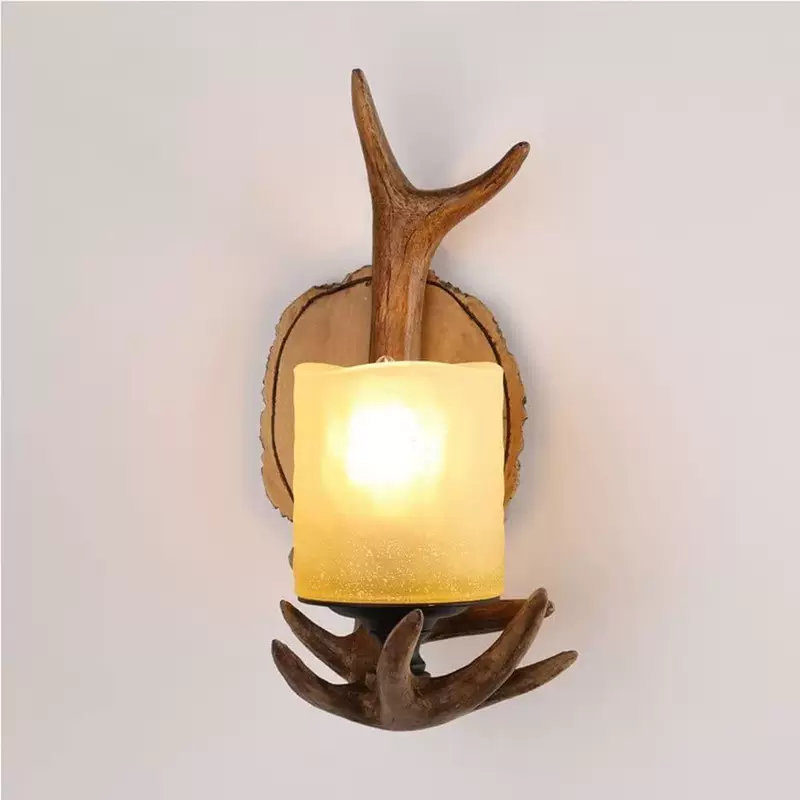 Retro sconce, creative lights, lantern for bed for mirror, front headlights, American style