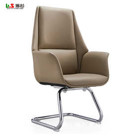佛山厂家直销办公椅会议室会议皮椅职员培训椅子无轮办公椅子包邮